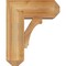 Ekena Millwork Imperial Craftsman Rough Sawn Bracket w/ Offset Brace, Western Red Cedar, 8"W x 18"D x 22"H BKT0806X18X22IMP04RWR - alternate 4